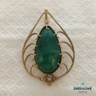 Colgante 44 Collar de Esmeralda Colombiana en Madrid España - Emerald 4k